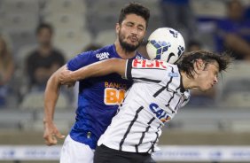 Durante o jogo entre Cruzeiro x Corinthians, realizado esta noite no Mineiro, vlido pela 27 rodada do Campeonato Brasileiro de 2014