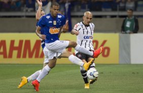 Durante o jogo entre Cruzeiro x Corinthians, realizado esta noite no Mineirão, válido pela 27ª rodada do Campeonato Brasileiro de 2014