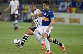 Durante o jogo entre Cruzeiro x Corinthians, realizado esta noite no Mineiro, vlido pela 27 rodada do Campeonato Brasileiro de 2014