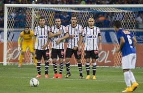 Durante o jogo entre Cruzeiro x Corinthians, realizado esta noite no Mineiro, vlido pela 27 rodada do Campeonato Brasileiro de 2014