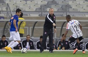 Durante o jogo entre Cruzeiro x Corinthians, realizado esta noite no Mineiro, vlido pela 27 rodada do Campeonato Brasileiro de 2014