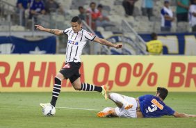 Durante o jogo entre Cruzeiro x Corinthians, realizado esta noite no Mineiro, vlido pela 27 rodada do Campeonato Brasileiro de 2014