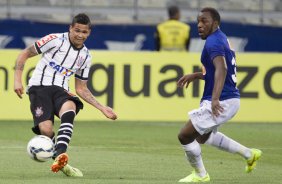 Durante o jogo entre Cruzeiro x Corinthians, realizado esta noite no Mineiro, vlido pela 27 rodada do Campeonato Brasileiro de 2014