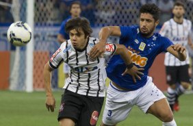 Durante o jogo entre Cruzeiro x Corinthians, realizado esta noite no Mineiro, vlido pela 27 rodada do Campeonato Brasileiro de 2014