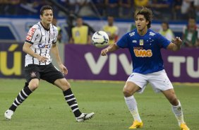 Durante o jogo entre Cruzeiro x Corinthians, realizado esta noite no Mineiro, vlido pela 27 rodada do Campeonato Brasileiro de 2014