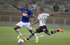 Durante o jogo entre Cruzeiro x Corinthians, realizado esta noite no Mineiro, vlido pela 27 rodada do Campeonato Brasileiro de 2014