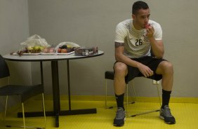 Nos vestiários antes do jogo entre Cruzeiro x Corinthians, realizado esta noite no Mineirão, válido pela 27ª rodada do Campeonato Brasileiro de 2014