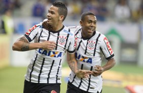 Durante o jogo entre Cruzeiro x Corinthians, realizado esta noite no Mineiro, vlido pela 27 rodada do Campeonato Brasileiro de 2014