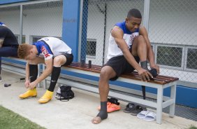 Durante o treino desta tarde em Manaus no CT do So Raimundo. O prximo jogo da equipe ser amanh, sbado, 11/10, contra o Botafogo, na Arena Amaznia, em Manaus, vlido pela 27 rodada do Campeonato Brasileiro de 2014