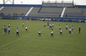 Durante o treino desta tarde em Manaus no CT do So Raimundo. O prximo jogo da equipe ser amanh, sbado, 11/10, contra o Botafogo, na Arena Amaznia, em Manaus, vlido pela 27 rodada do Campeonato Brasileiro de 2014