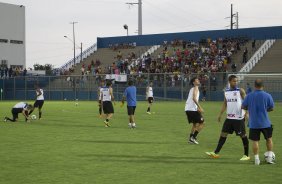 Durante o treino desta tarde em Manaus no CT do So Raimundo. O prximo jogo da equipe ser amanh, sbado, 11/10, contra o Botafogo, na Arena Amaznia, em Manaus, vlido pela 27 rodada do Campeonato Brasileiro de 2014