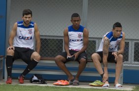 Durante o treino desta tarde em Manaus no CT do So Raimundo. O prximo jogo da equipe ser amanh, sbado, 11/10, contra o Botafogo, na Arena Amaznia, em Manaus, vlido pela 27 rodada do Campeonato Brasileiro de 2014