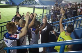 Durante o treino desta tarde em Manaus no CT do So Raimundo. O prximo jogo da equipe ser amanh, sbado, 11/10, contra o Botafogo, na Arena Amaznia, em Manaus, vlido pela 27 rodada do Campeonato Brasileiro de 2014