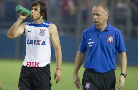 Durante o treino desta tarde em Manaus no CT do So Raimundo. O prximo jogo da equipe ser amanh, sbado, 11/10, contra o Botafogo, na Arena Amaznia, em Manaus, vlido pela 27 rodada do Campeonato Brasileiro de 2014