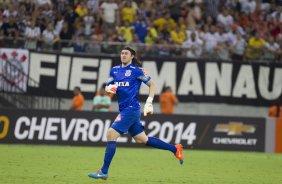 Durante o jogo entre Botafogo x Corinthians, realizado esta noite na Arena Amaznia, vlido pela 28 rodada do Campeonato Brasileiro de 2014