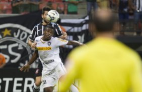 Durante o jogo entre Botafogo x Corinthians, realizado esta noite na Arena Amaznia, vlido pela 28 rodada do Campeonato Brasileiro de 2014