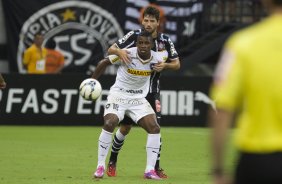 Durante o jogo entre Botafogo x Corinthians, realizado esta noite na Arena Amaznia, vlido pela 28 rodada do Campeonato Brasileiro de 2014