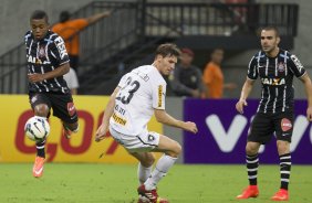 Durante o jogo entre Botafogo x Corinthians, realizado esta noite na Arena Amazônia, válido pela 28ª rodada do Campeonato Brasileiro de 2014
