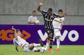 Durante o jogo entre Botafogo x Corinthians, realizado esta noite na Arena Amaznia, vlido pela 28 rodada do Campeonato Brasileiro de 2014