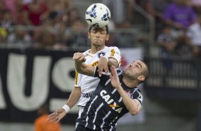 Durante o jogo entre Botafogo x Corinthians, realizado esta noite na Arena Amaznia, vlido pela 28 rodada do Campeonato Brasileiro de 2014