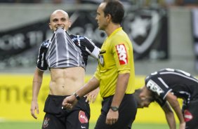 Durante o jogo entre Botafogo x Corinthians, realizado esta noite na Arena Amaznia, vlido pela 28 rodada do Campeonato Brasileiro de 2014