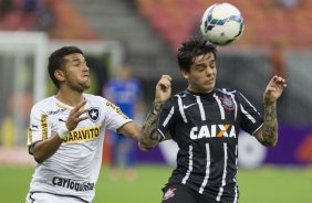 Durante o jogo entre Botafogo x Corinthians, realizado esta noite na Arena Amaznia, vlido pela 28 rodada do Campeonato Brasileiro de 2014