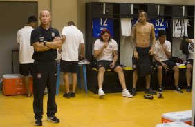 Nos vestiários antes do jogo entre Botafogo x Corinthians, realizado esta noite na Arena Amazônia, válido pela 28ª rodada do Campeonato Brasileiro de 2014