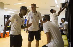 Nos vestirios antes do jogo entre Botafogo x Corinthians, realizado esta noite na Arena Amaznia, vlido pela 28 rodada do Campeonato Brasileiro de 2014