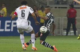 Durante a partida entre Atlético-MG x Corinthians, realizado esta noite no Mineirão, jogo da volta pela Copa do Brasil 2014