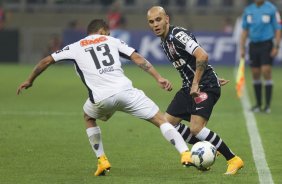 Durante a partida entre Atlético-MG x Corinthians, realizado esta noite no Mineirão, jogo da volta pela Copa do Brasil 2014