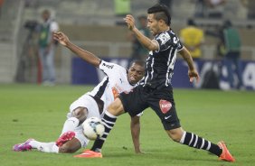 Durante a partida entre Atlético-MG x Corinthians, realizado esta noite no Mineirão, jogo da volta pela Copa do Brasil 2014