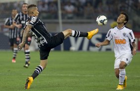 Durante a partida entre Atlético-MG x Corinthians, realizado esta noite no Mineirão, jogo da volta pela Copa do Brasil 2014