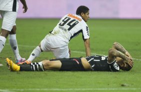 Durante a partida entre Atlético-MG x Corinthians, realizado esta noite no Mineirão, jogo da volta pela Copa do Brasil 2014
