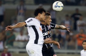 Durante a partida entre Atlético-MG x Corinthians, realizado esta noite no Mineirão, jogo da volta pela Copa do Brasil 2014