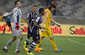Durante a partida entre Atlético-MG x Corinthians, realizado esta noite no Mineirão, jogo da volta pela Copa do Brasil 2014