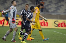 Durante a partida entre Atltico-MG x Corinthians, realizado esta noite no Mineiro, jogo da volta pela Copa do Brasil 2014