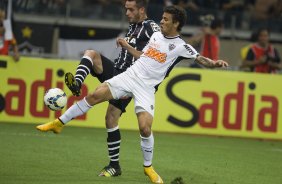 Durante a partida entre Atltico-MG x Corinthians, realizado esta noite no Mineiro, jogo da volta pela Copa do Brasil 2014