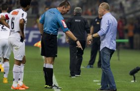 Durante a partida entre Atlético-MG x Corinthians, realizado esta noite no Mineirão, jogo da volta pela Copa do Brasil 2014