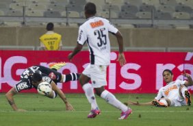 Durante a partida entre Atlético-MG x Corinthians, realizado esta noite no Mineirão, jogo da volta pela Copa do Brasil 2014