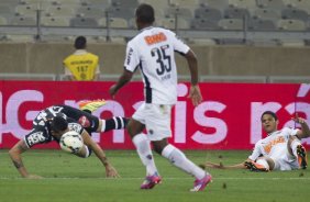 Durante a partida entre Atltico-MG x Corinthians, realizado esta noite no Mineiro, jogo da volta pela Copa do Brasil 2014