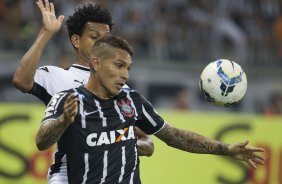 Durante a partida entre Atlético-MG x Corinthians, realizado esta noite no Mineirão, jogo da volta pela Copa do Brasil 2014