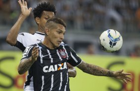 Durante a partida entre Atltico-MG x Corinthians, realizado esta noite no Mineiro, jogo da volta pela Copa do Brasil 2014