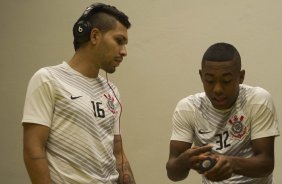 Nos vestirios antes da partida entre Atltico-MG x Corinthians, realizado esta noite no Mineiro, jogo da volta pela Copa do Brasil 2014