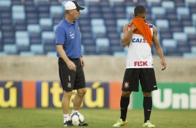 Durante o treino desta tarde na Arena Pantanal, em Cuiaba/MT. O prximo jogo da equipe ser amanh, quarta-feira, dia 22/10, contra o Vitoria/BA, pela 30 rodada do Campeonato Brasileiro de 2014