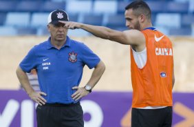 Durante o treino desta tarde na Arena Pantanal, em Cuiaba/MT. O prximo jogo da equipe ser amanh, quarta-feira, dia 22/10, contra o Vitoria/BA, pela 30 rodada do Campeonato Brasileiro de 2014