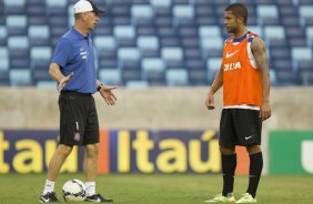 Durante o treino desta tarde na Arena Pantanal, em Cuiaba/MT. O prximo jogo da equipe ser amanh, quarta-feira, dia 22/10, contra o Vitoria/BA, pela 30 rodada do Campeonato Brasileiro de 2014