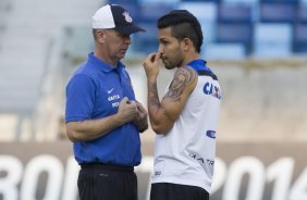 Durante o treino desta tarde na Arena Pantanal, em Cuiaba/MT. O prximo jogo da equipe ser amanh, quarta-feira, dia 22/10, contra o Vitoria/BA, pela 30 rodada do Campeonato Brasileiro de 2014