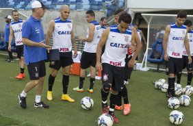 Durante o treino desta tarde na Arena Pantanal, em Cuiaba/MT. O prximo jogo da equipe ser amanh, quarta-feira, dia 22/10, contra o Vitoria/BA, pela 30 rodada do Campeonato Brasileiro de 2014