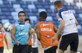 Durante o treino desta tarde na Arena Pantanal, em Cuiaba/MT. O prximo jogo da equipe ser amanh, quarta-feira, dia 22/10, contra o Vitoria/BA, pela 30 rodada do Campeonato Brasileiro de 2014