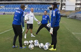 Durante o treino desta tarde na Arena Pantanal, em Cuiaba/MT. O prximo jogo da equipe ser amanh, quarta-feira, dia 22/10, contra o Vitoria/BA, pela 30 rodada do Campeonato Brasileiro de 2014